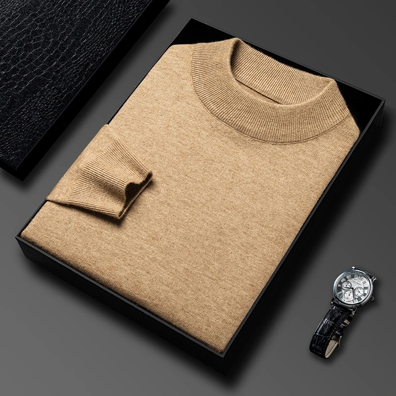 Streetwear Brand - Yarım Balıkçı Yaka Triko Kazak Yeni
