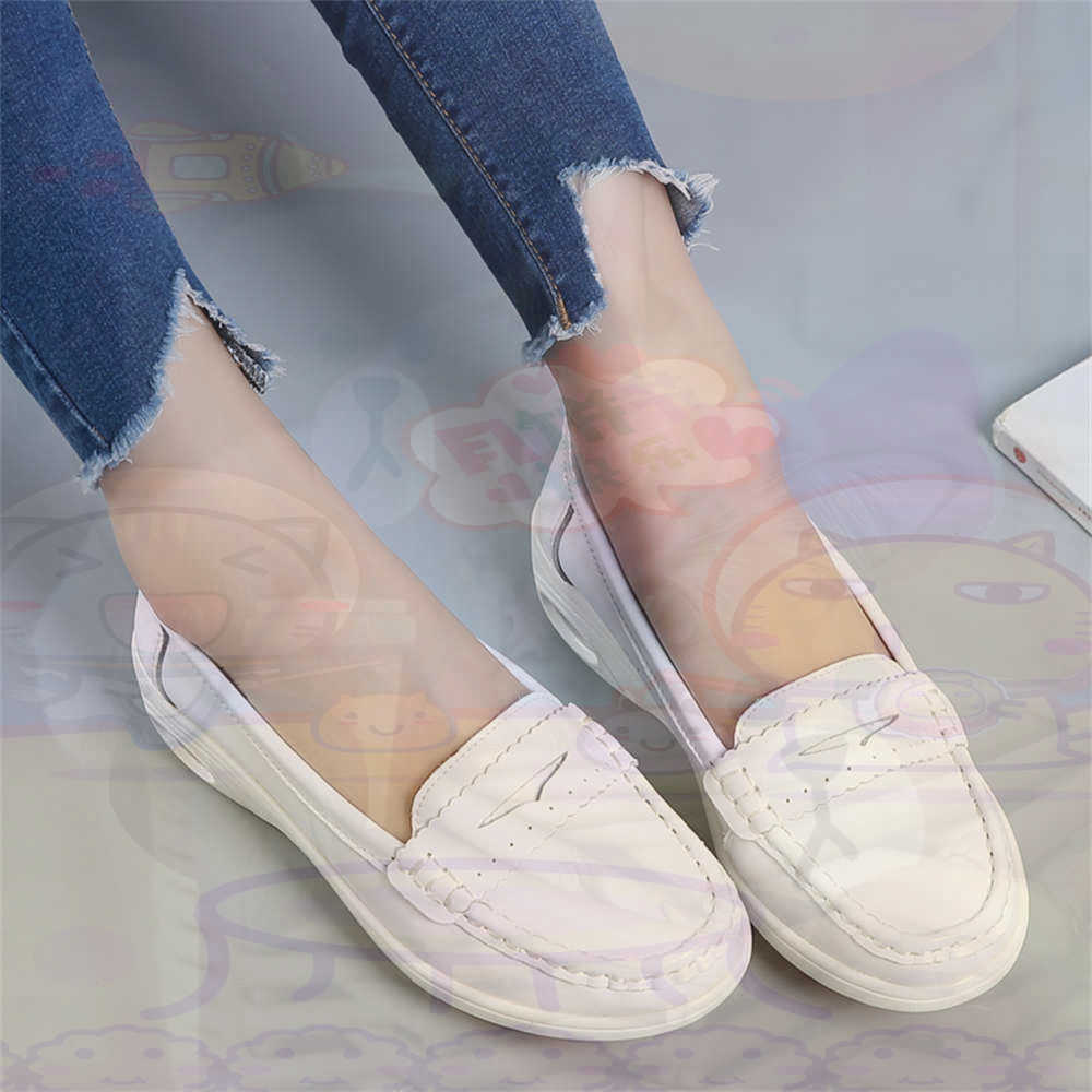 Streetwear Brand Best - Yumuşak Slip-on Bayan Büyük Boy Ayakkabı