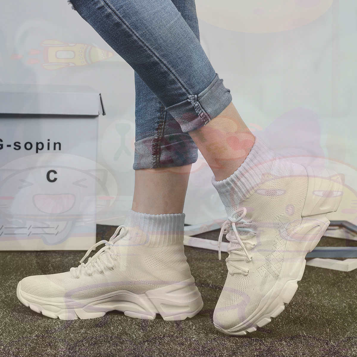 Streetwear Brand Best - Yüksekliği Artırır Sümer Basketbol Basketbol kadın