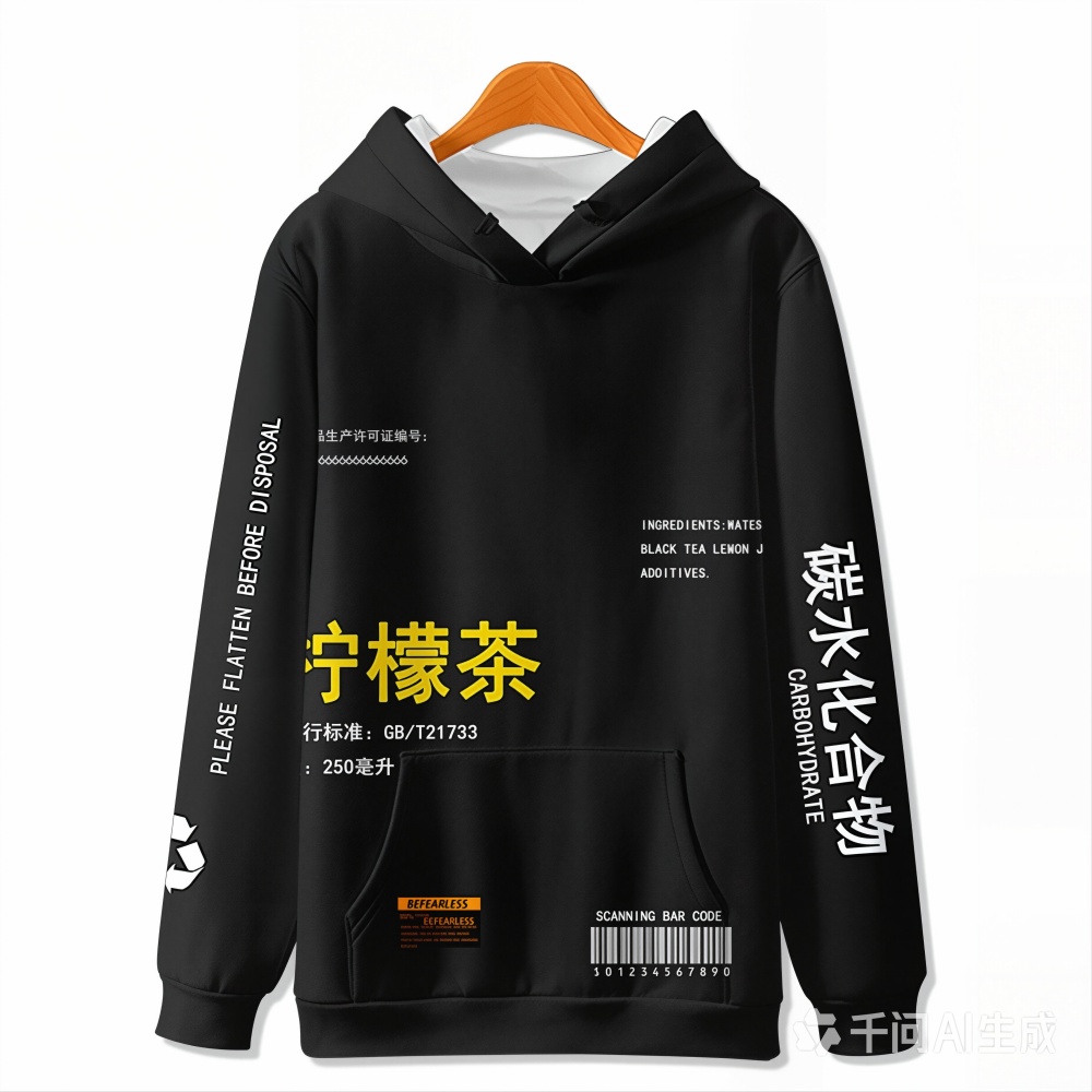 Yeni Hoodie Limon Çayı 3D Diji - Streetwear Girl Brand incelemesi ve fiyatı